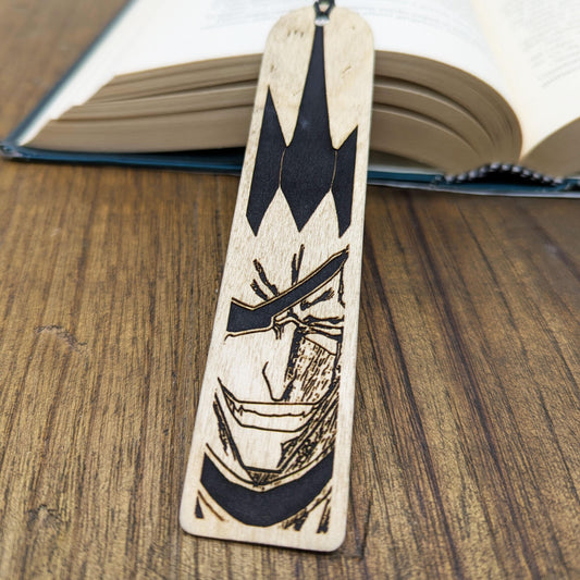 Segnalibro Capitano Shinigami, Guerriero Anime Spirituale Capelli Spiky