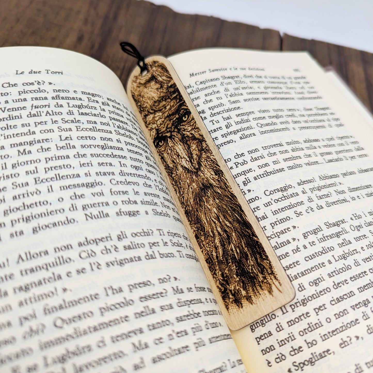 Segnalibro Barbalbero Ent, ispirato al personaggio Fangorn de Il Signore degli Anelli