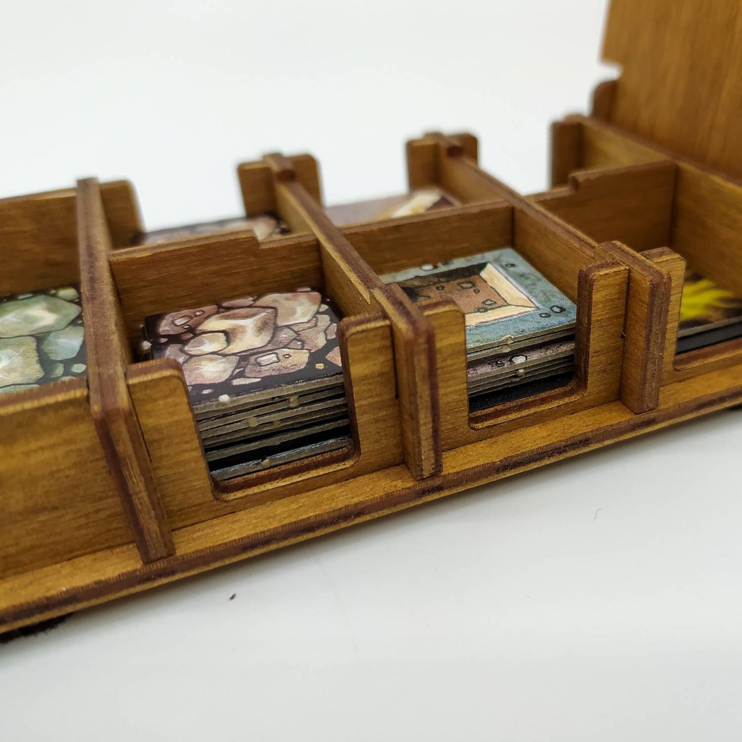 Heroquest 1989 porta tiles in legno e pelle