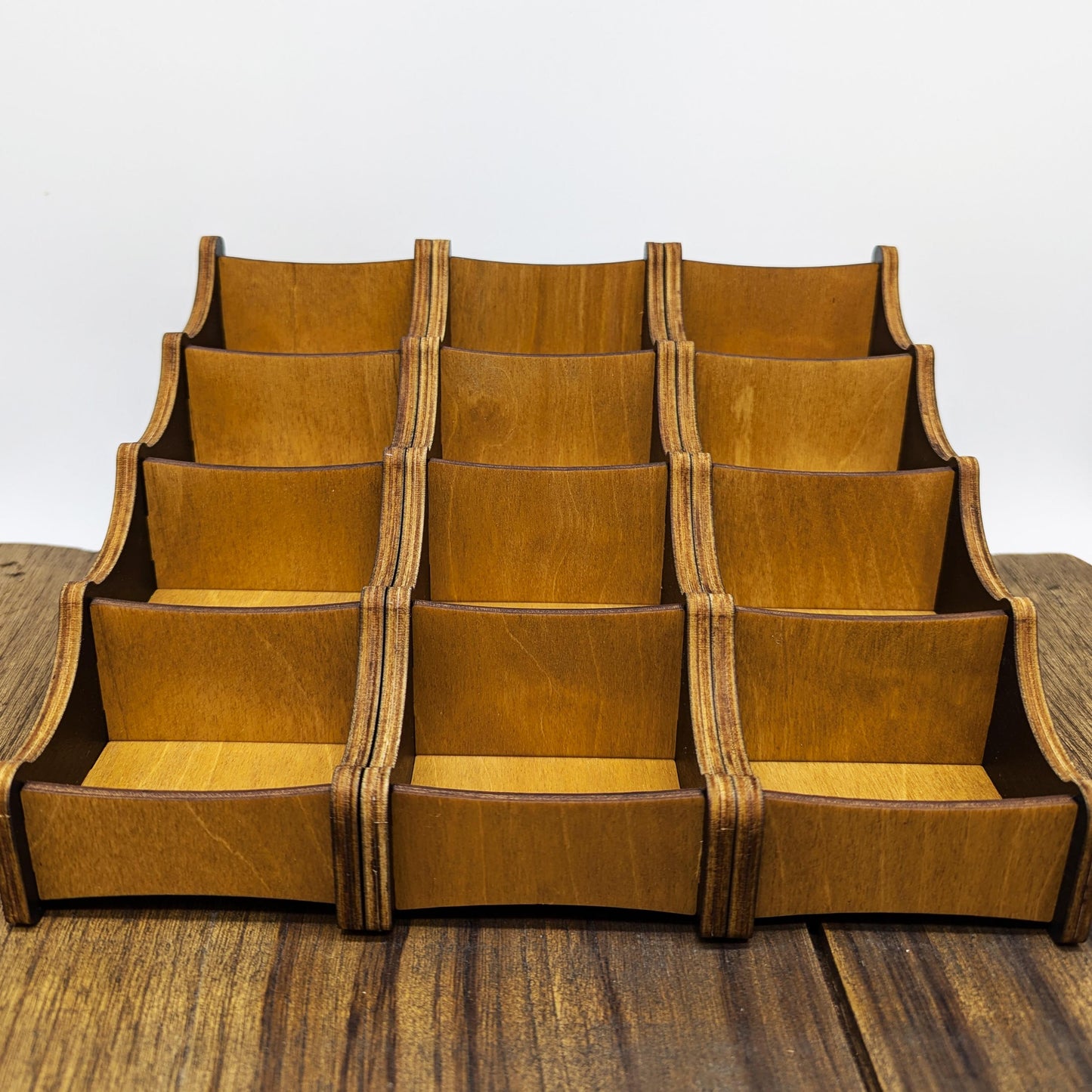 Porta Carte e Token in Legno Modulare e Magnetico per Giochi da Tavolo – Arkham Horror, Gloomhaven, Dungeon Crawlers