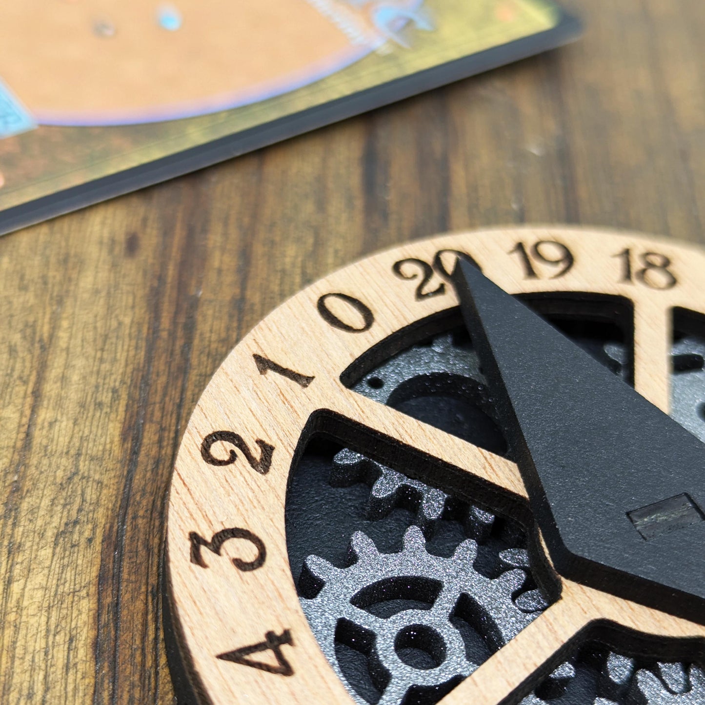MTG Contatore Punti Vita meccanico in legno per Magic: The Gathering