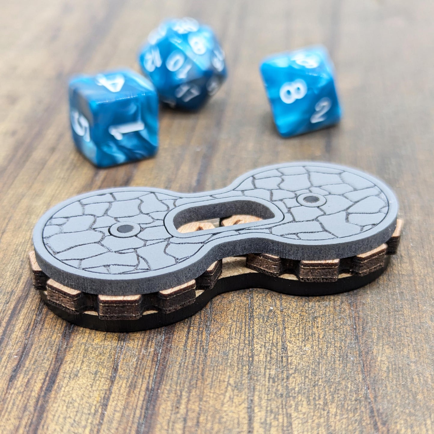 Contatore punti vita ferita universale magnetico in legno 0-99 - Giochi di ruolo, carte e giochi da tavola - Magic, Lorcana, DnD, Pathfinder