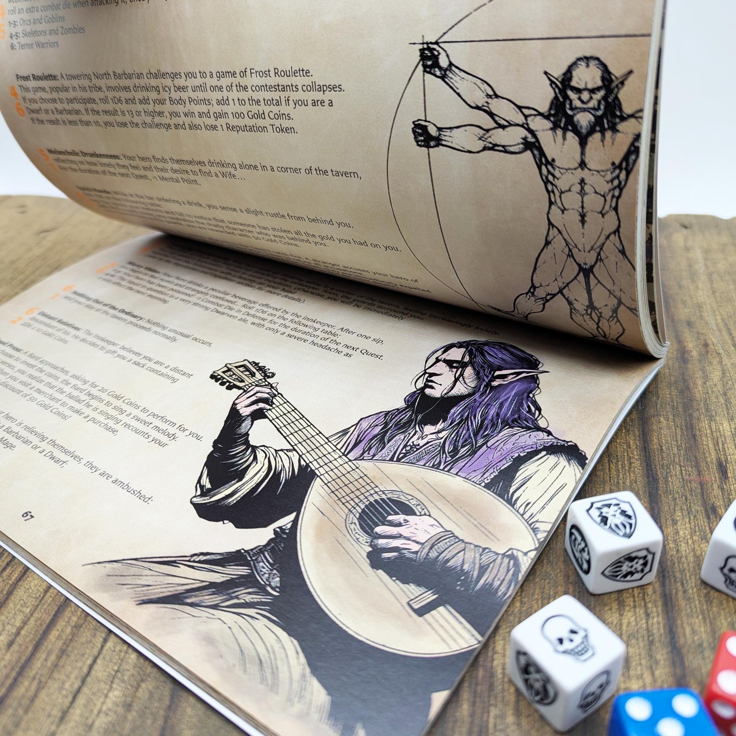 ULTIME COPIE DIFETTATE - Outworld - Libro di regole aggiuntive espansione HeroQuest - Copia Stampata in Inglese