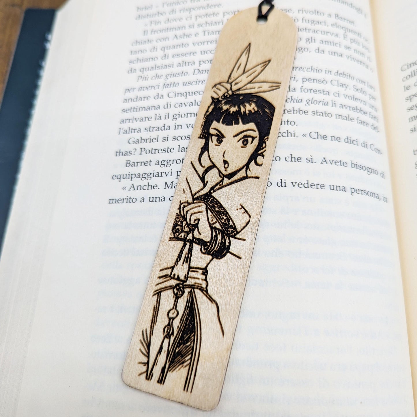 Set 3 segnalibri in legno KPOP Demon Hunters – Rumi, Zoey e Mira – Regalo perfetto per lettori e collezionisti che amano le Huntrix